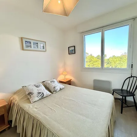 T3 Face A Avec Terrasse Et Parking Prive, 4 Couchages - Fr-1-245-97 * La Baule