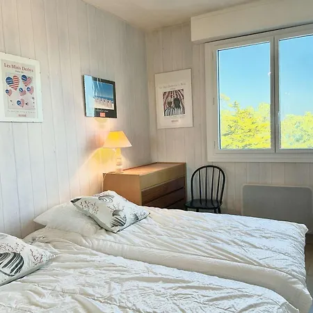 شقة T3 Face A Avec Terrasse Et Parking Prive, 4 Couchages - Fr-1-245-97 La Baule