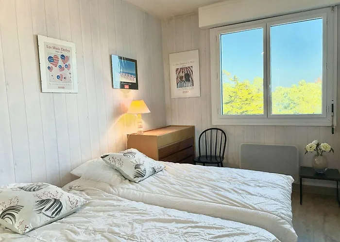 公寓 T3 Face A Avec Terrasse Et Parking Prive, 4 Couchages - Fr-1-245-97 La Baule